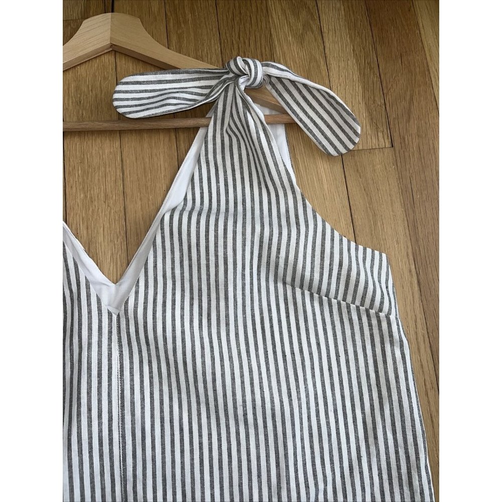 Emerson Fry XL crop top stripes sailing cruise vacation boho plus